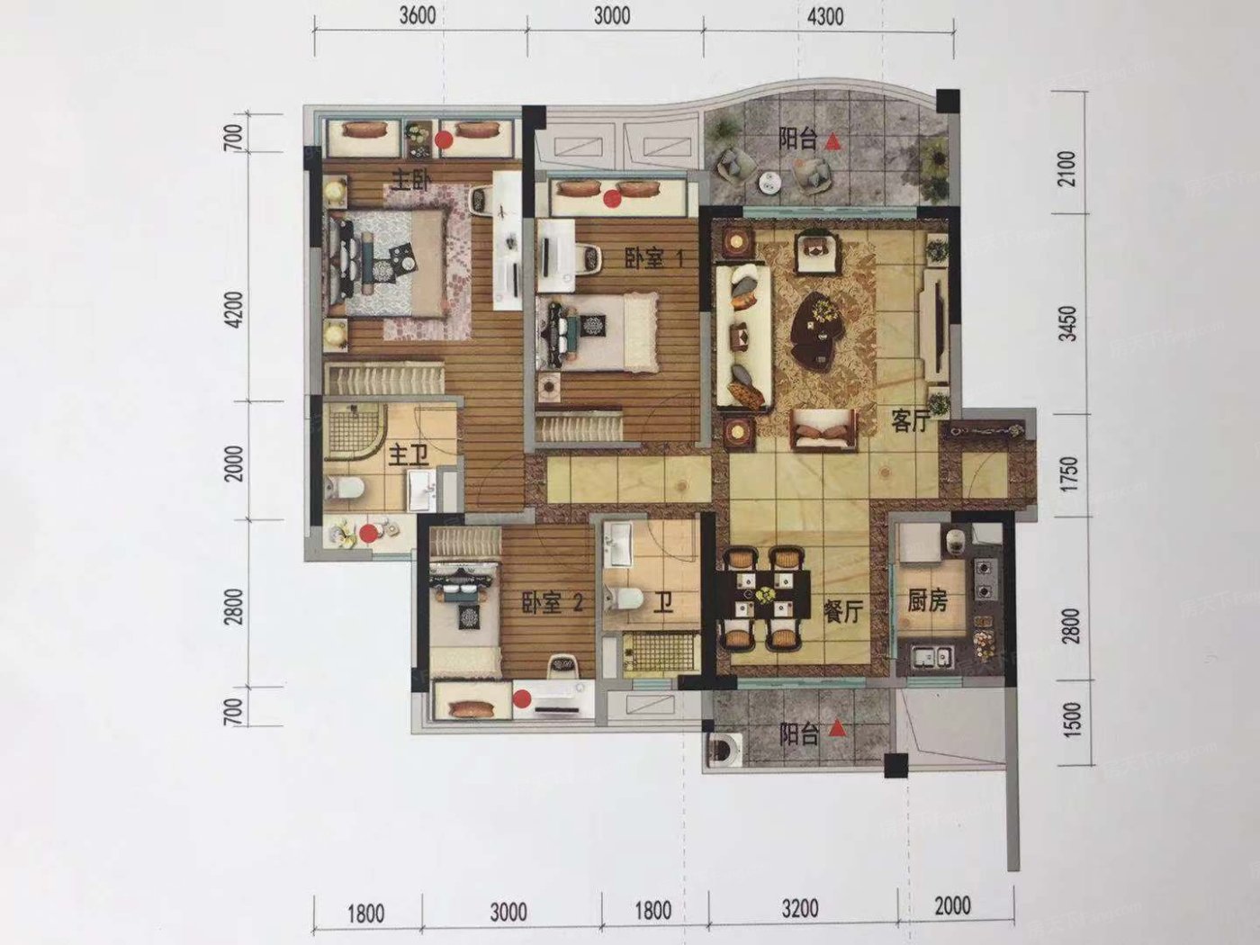 碧桂园豪布斯卡户型图