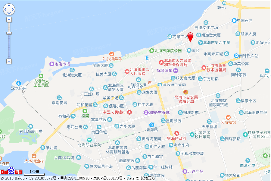 北海金滩郡_金滩郡户型图_地址_金滩郡房价 -北海房