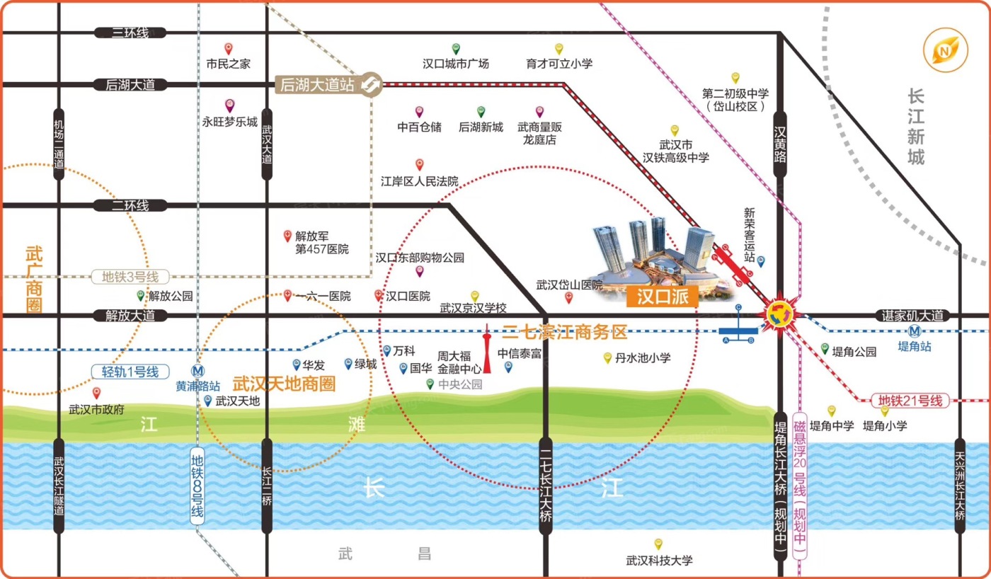 交通图:区位图