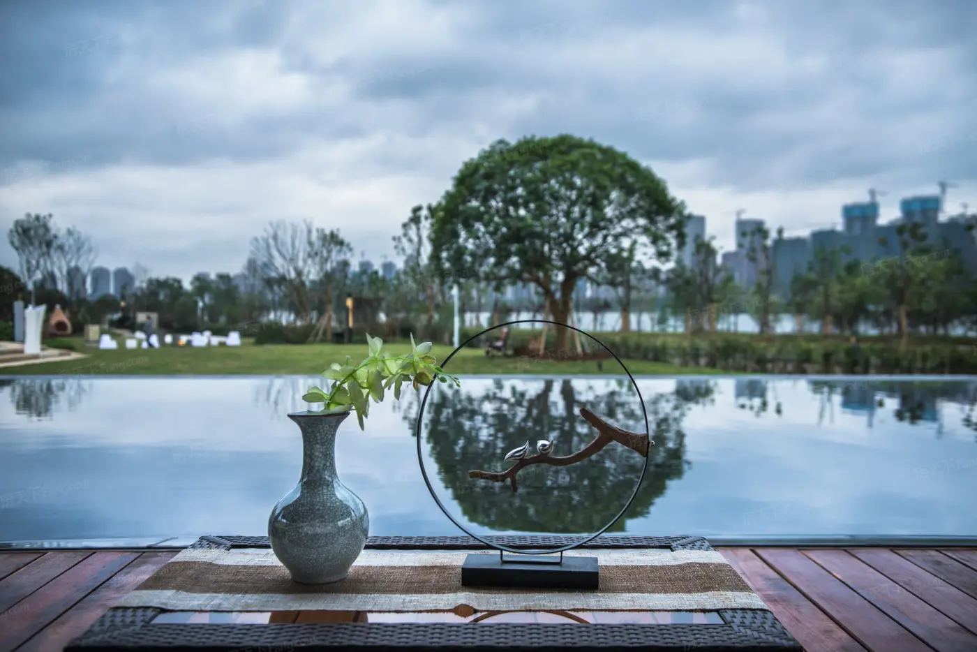 实景图:售楼部