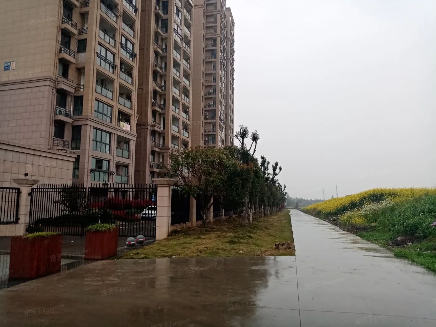 翰香景庭2室1厅1卫南朝向2100.00元/月出租