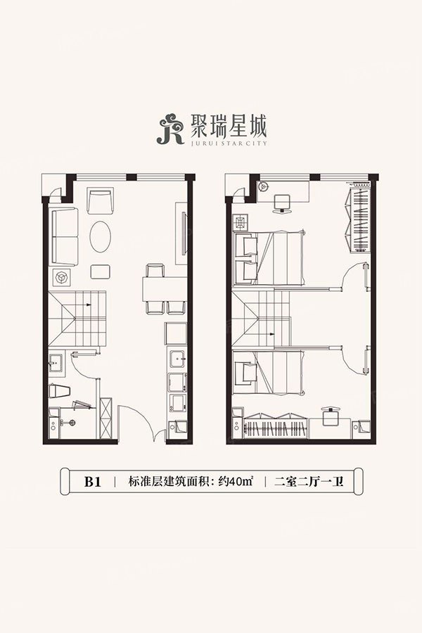 聚瑞星城4月20日4060㎡户型开盘