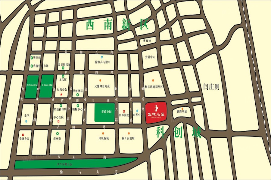 榆林正林小区_正林小区户型图_地址_正林小区房价 -房