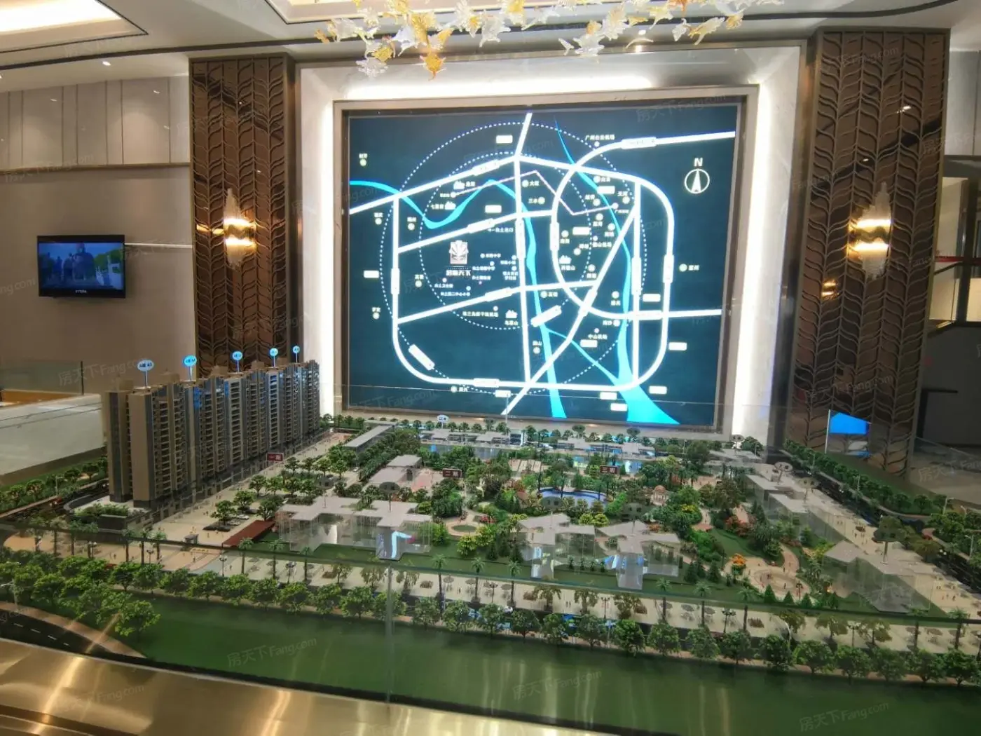 实景图:售楼部