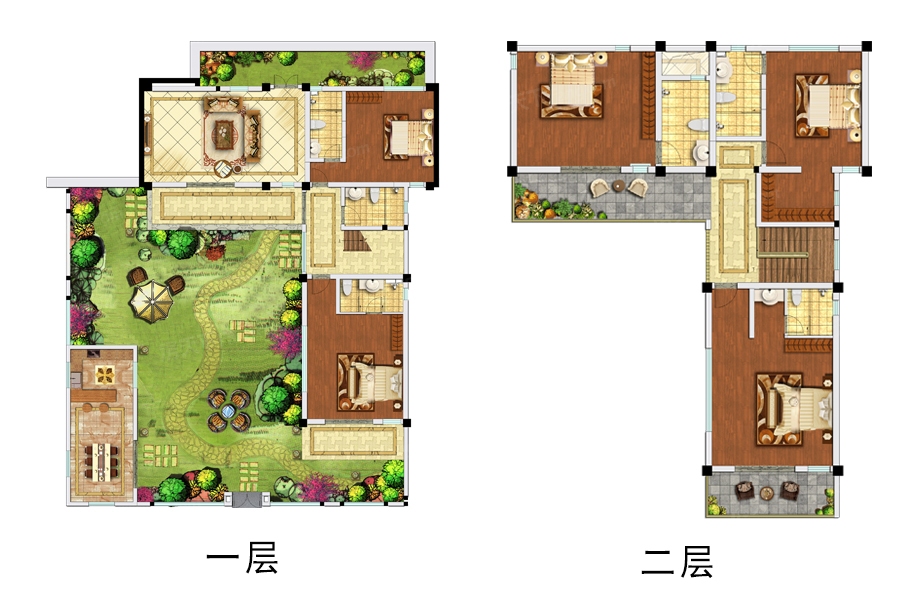 云境（大理苍海高尔夫国际社区）户型图