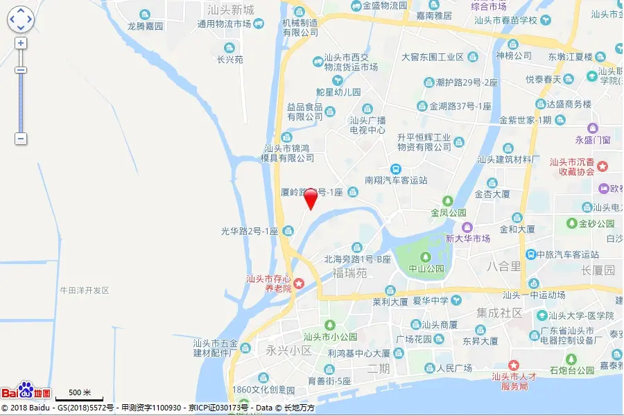 天合光华路项目电子地图