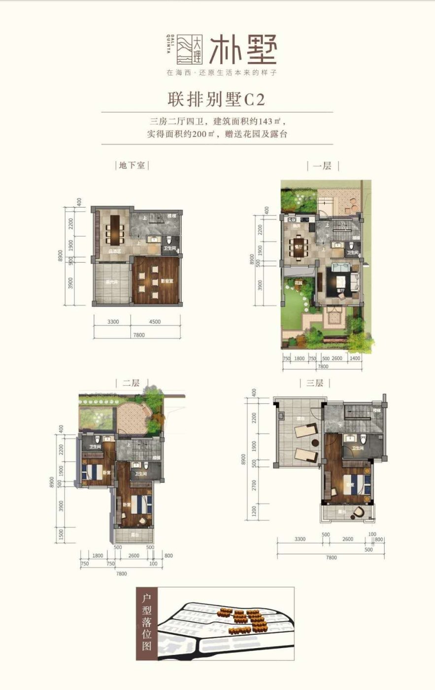 户型图:C2户型