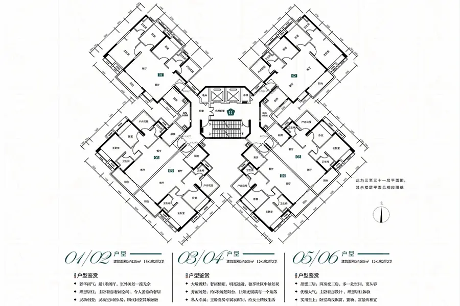 户型图:11栋户型图