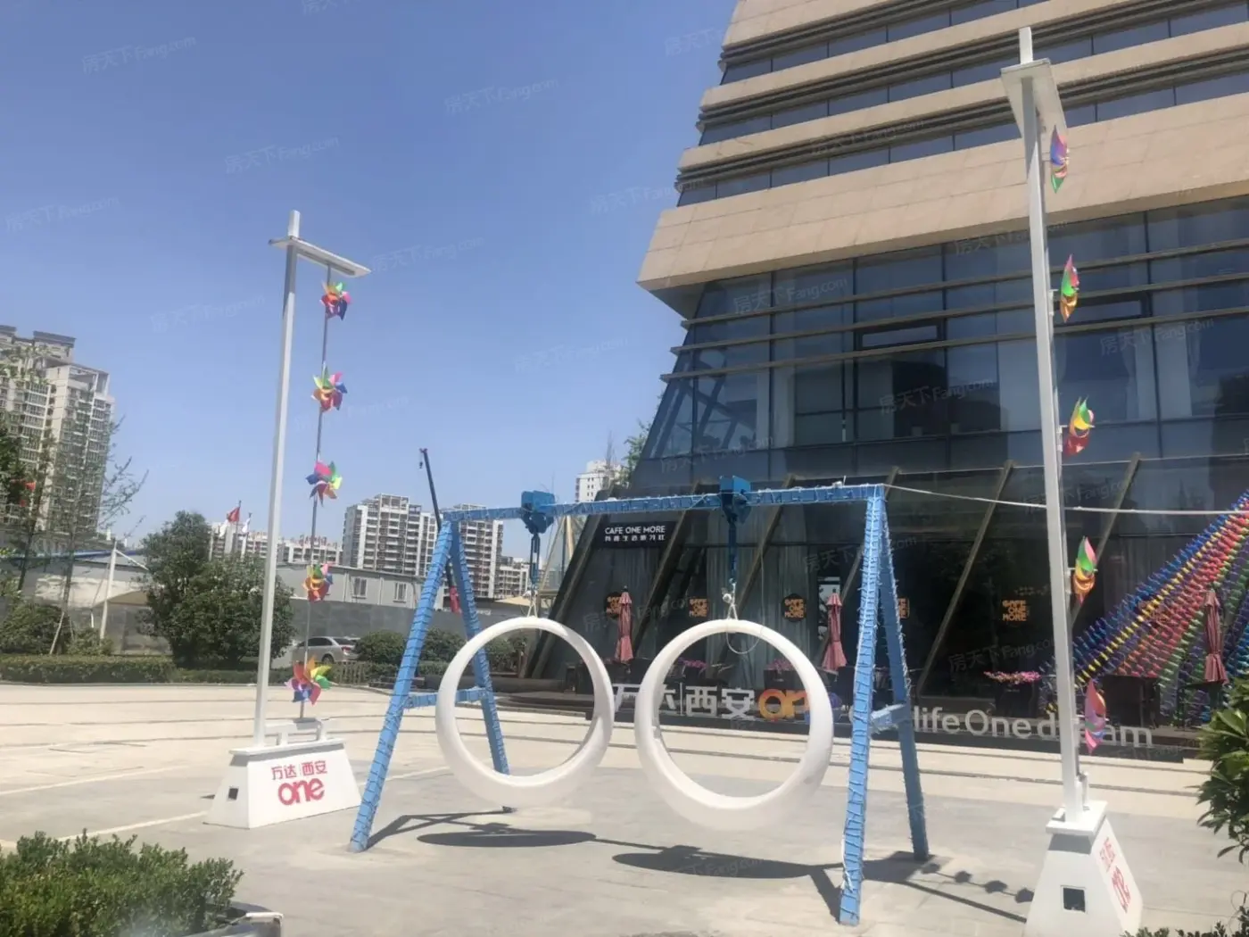 实景图:售楼部外部