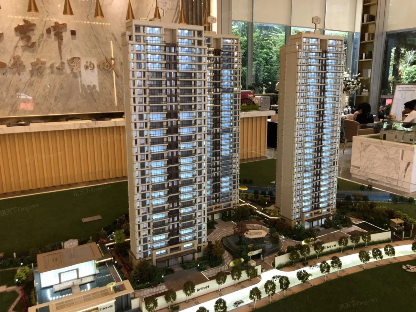 成都融信公馆实景图