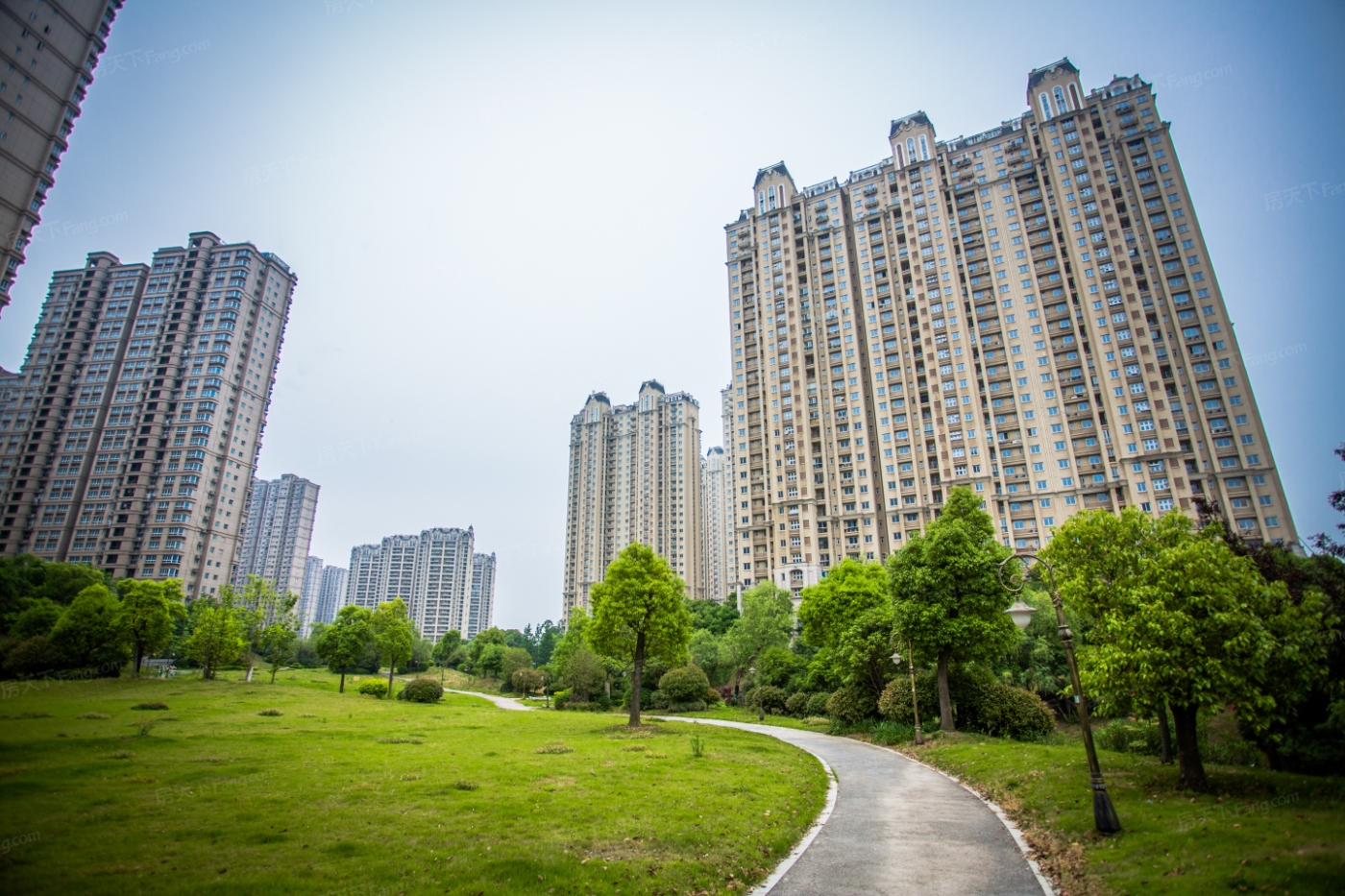 实景图:小区走道