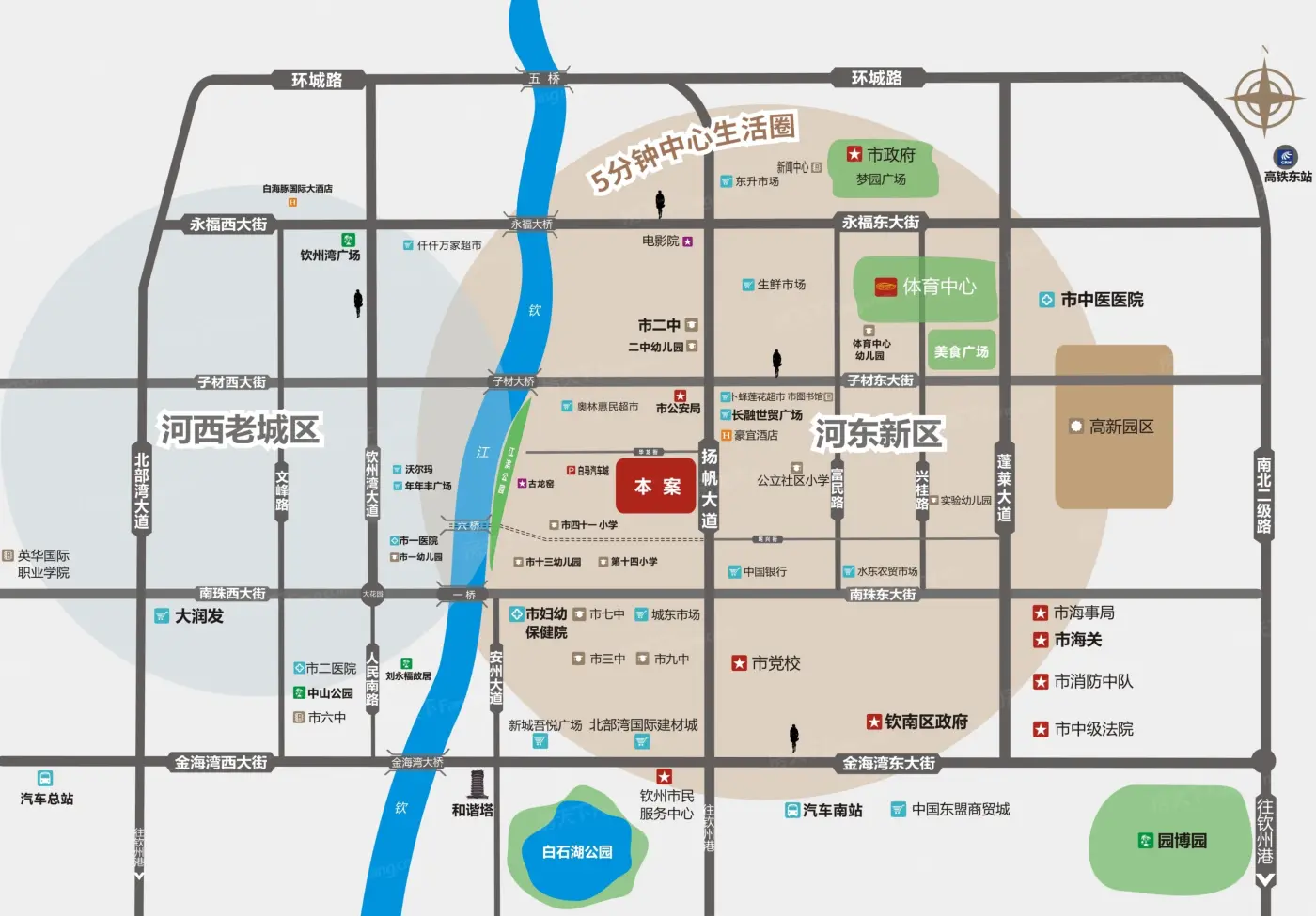 交通图:国贸城市花园区位图