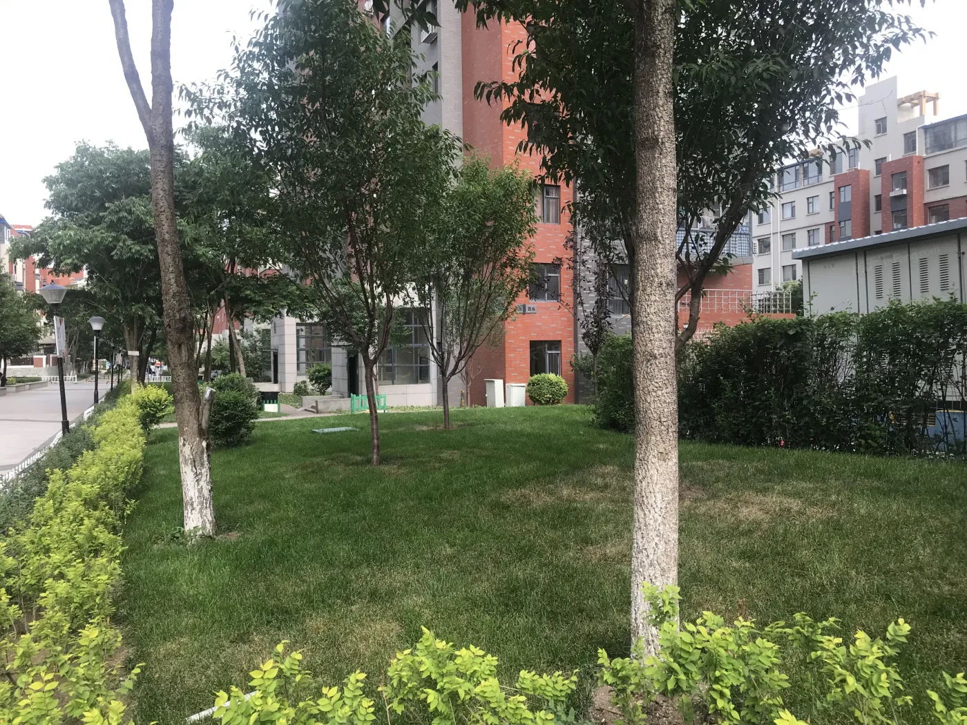 中铁国际花园实景图