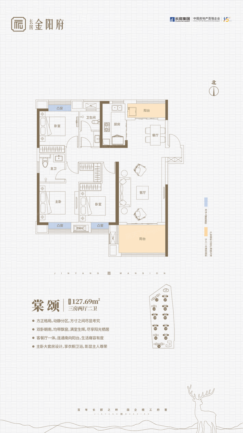 长房金阳府户型图