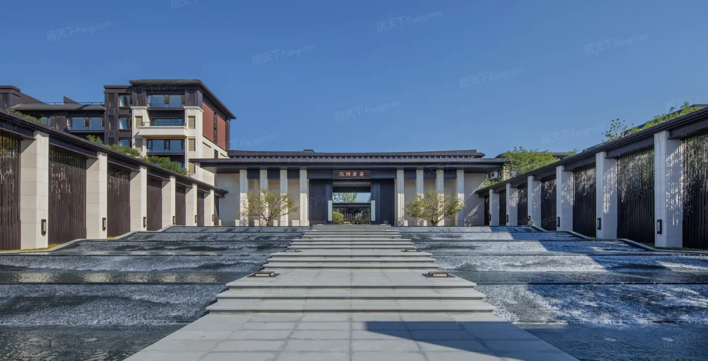 实景图:售楼处大门