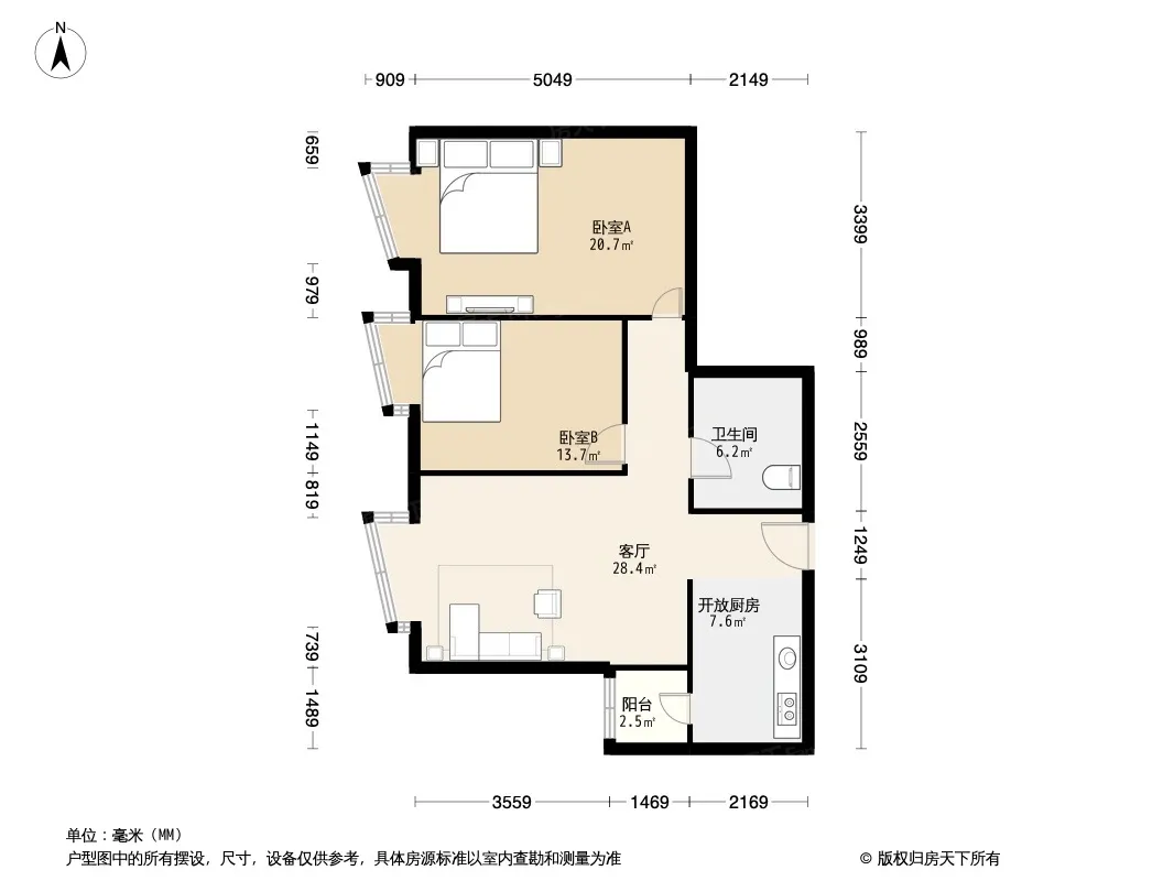 碧水云天户型图