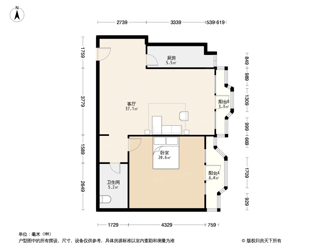 阳光新干线户型图