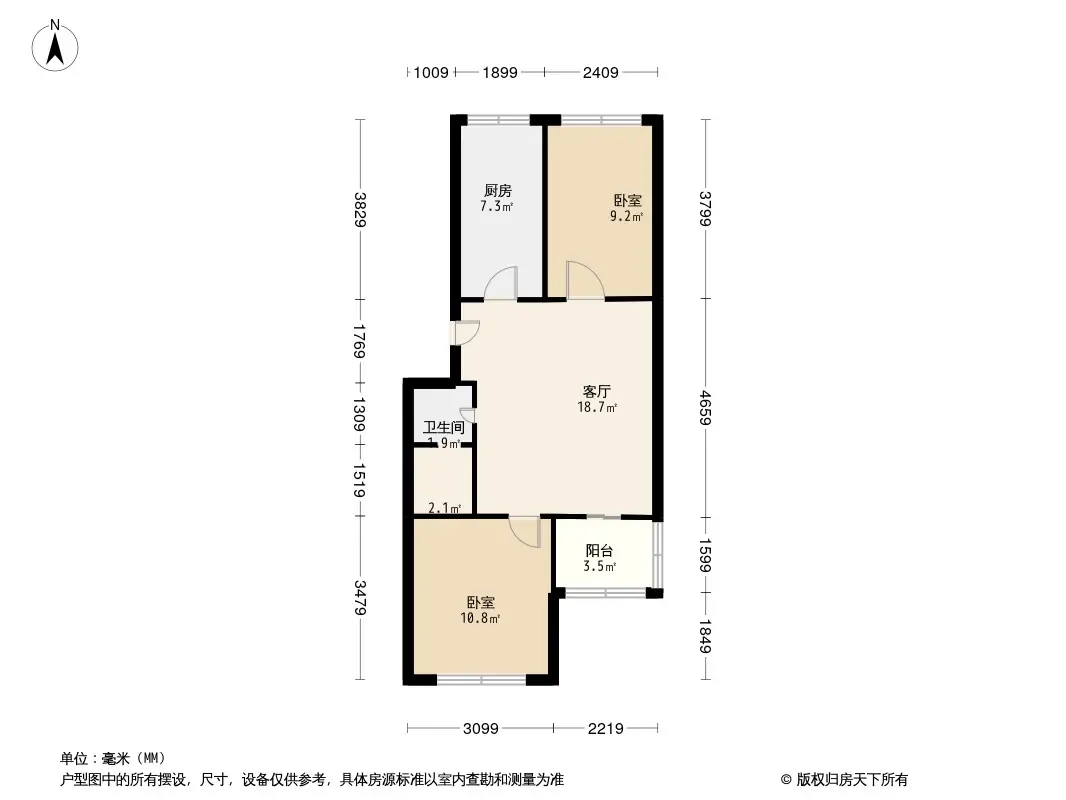 溪山嘉园户型图