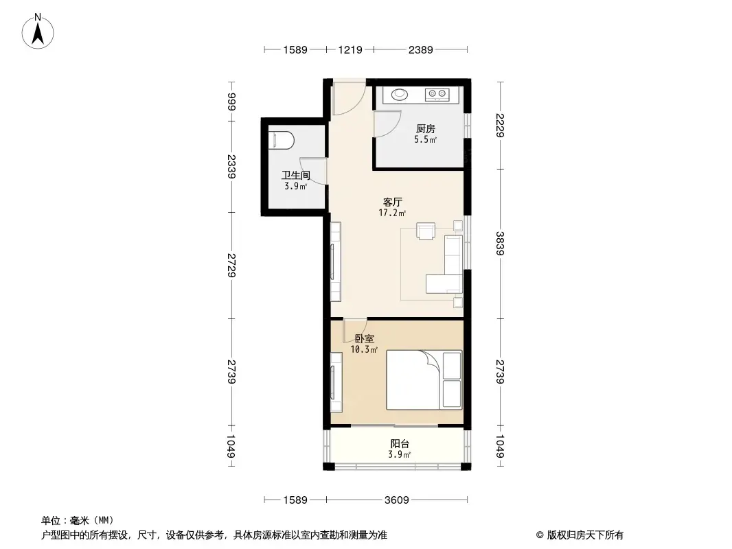 富贵园二区户型图