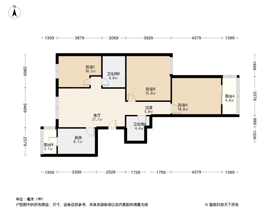 京城仁合户型图