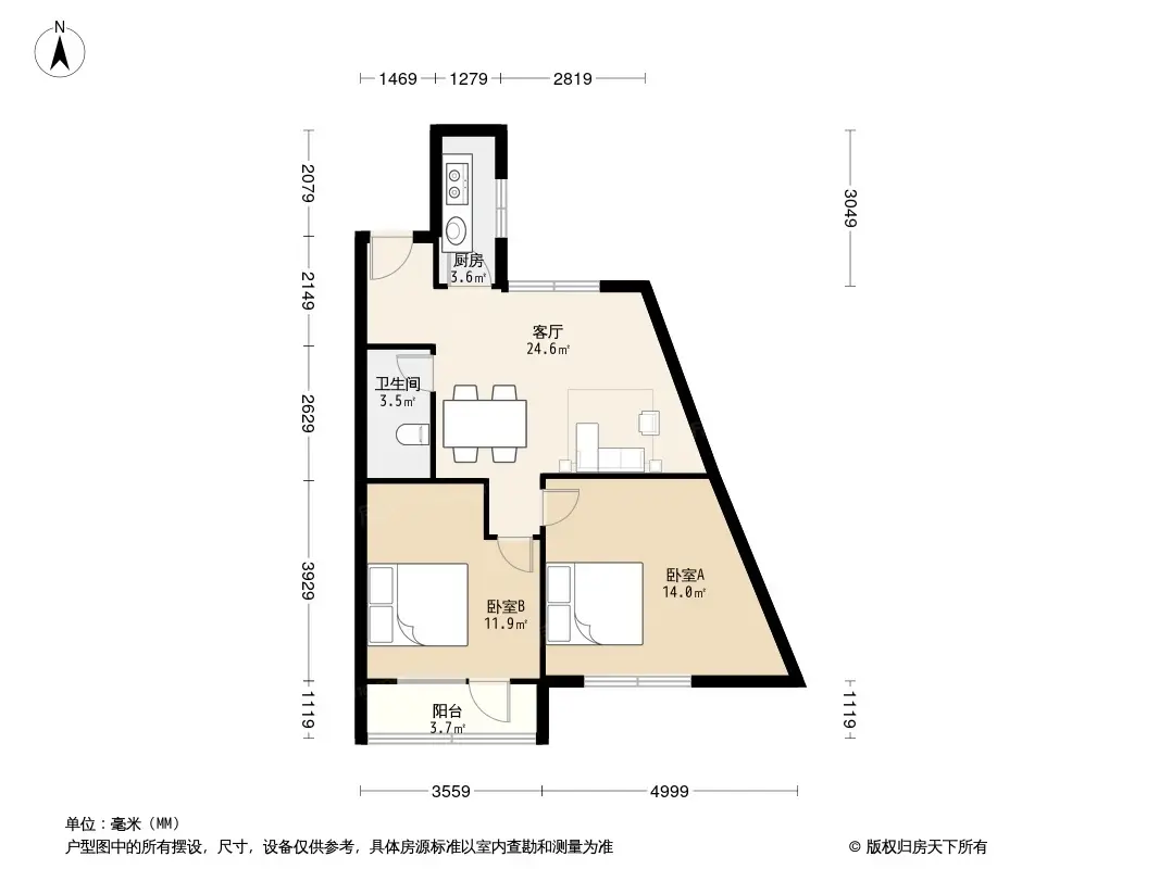 双锦园户型图