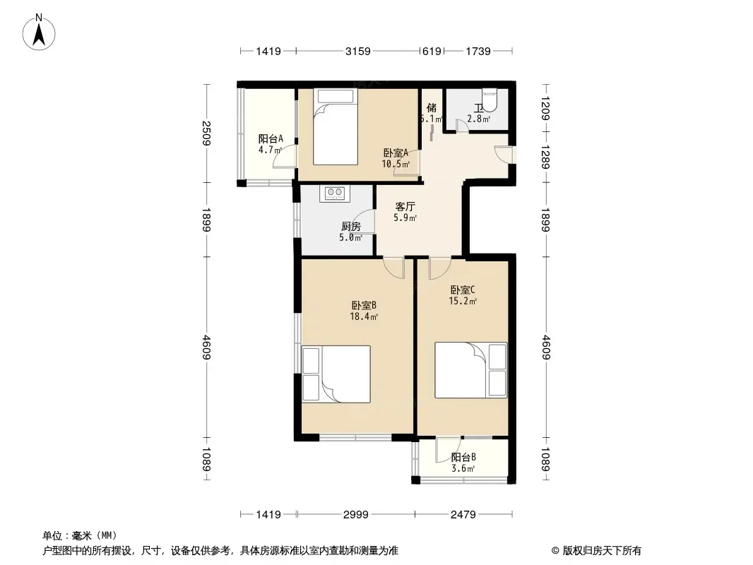 知春东里户型图