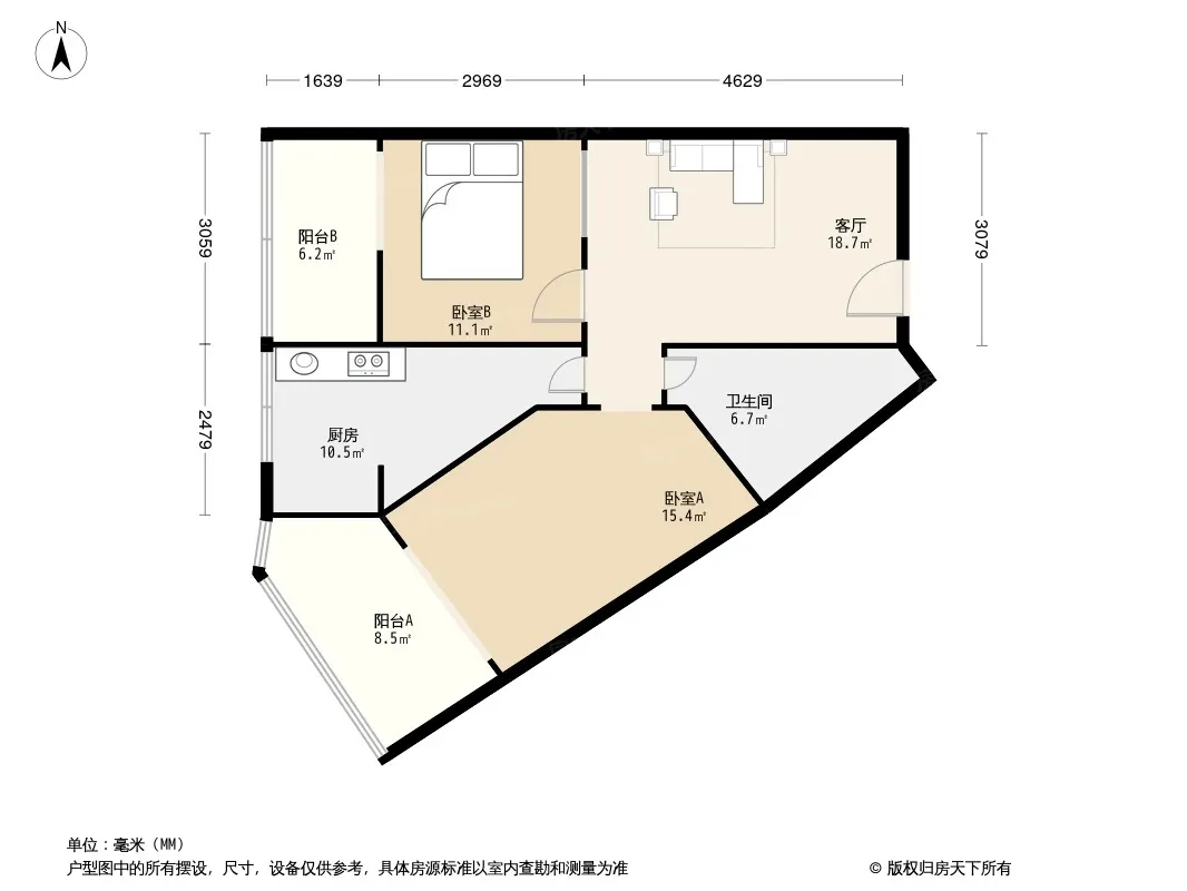 高巢户型图
