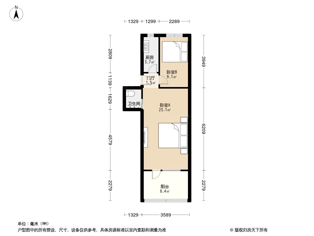 裕民路4号院户型图