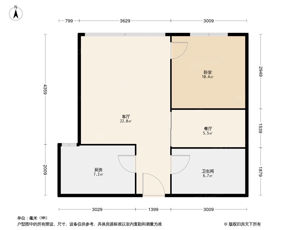 东亚上北中心户型图