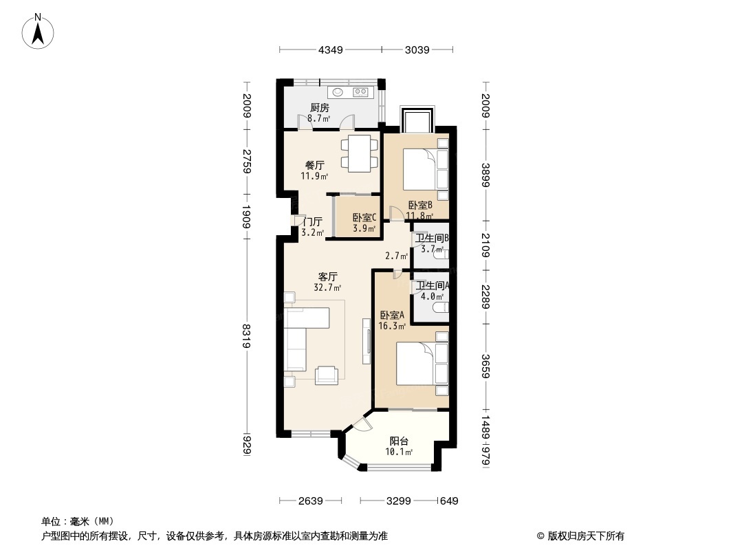 香溪度户型图