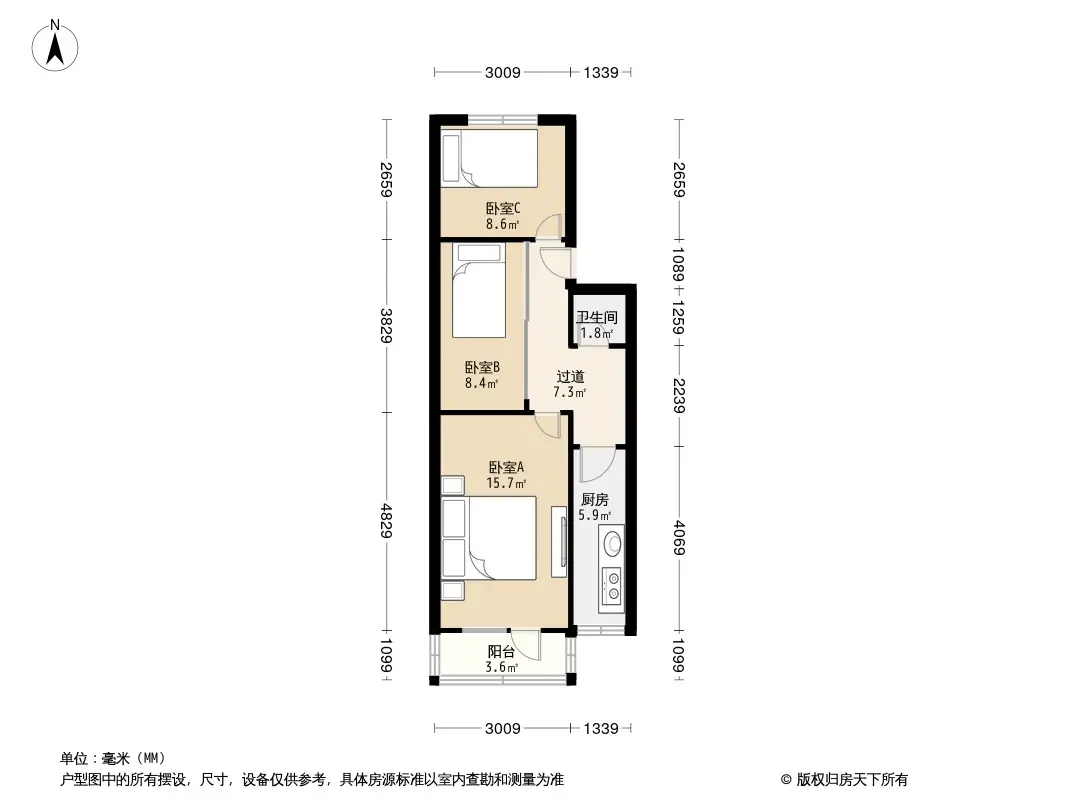 新苑街10号院户型图