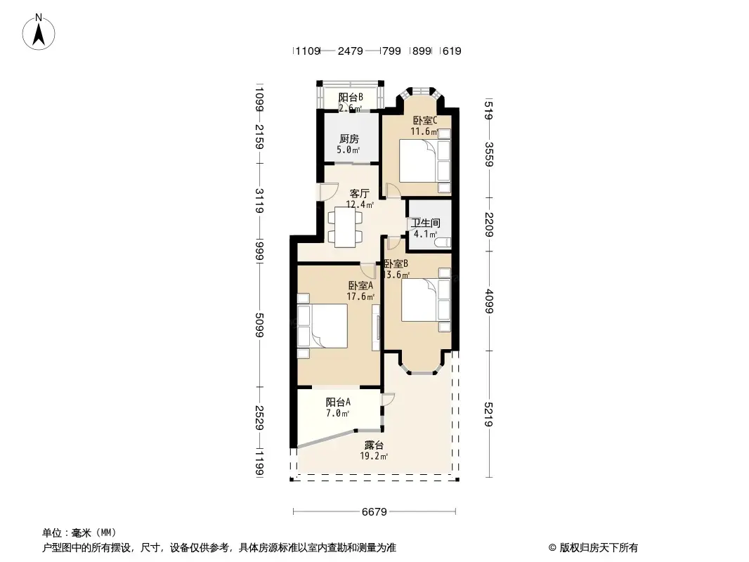 新华联锦园户型图