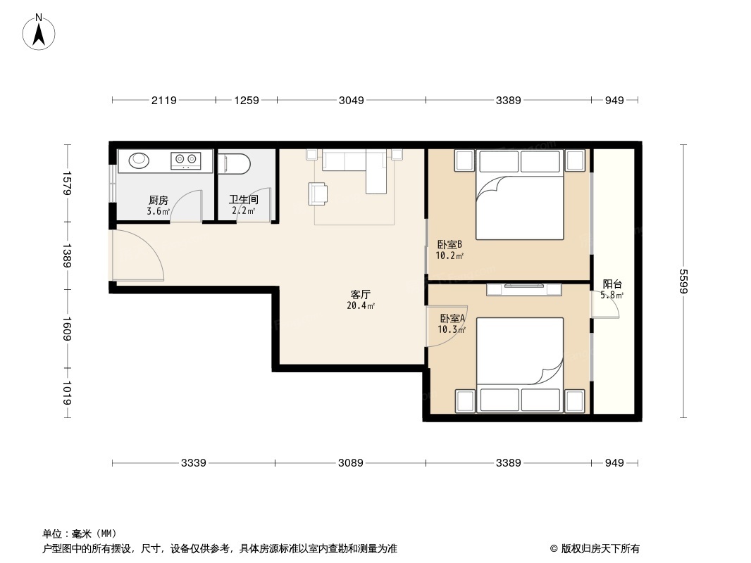 望花路西里户型图