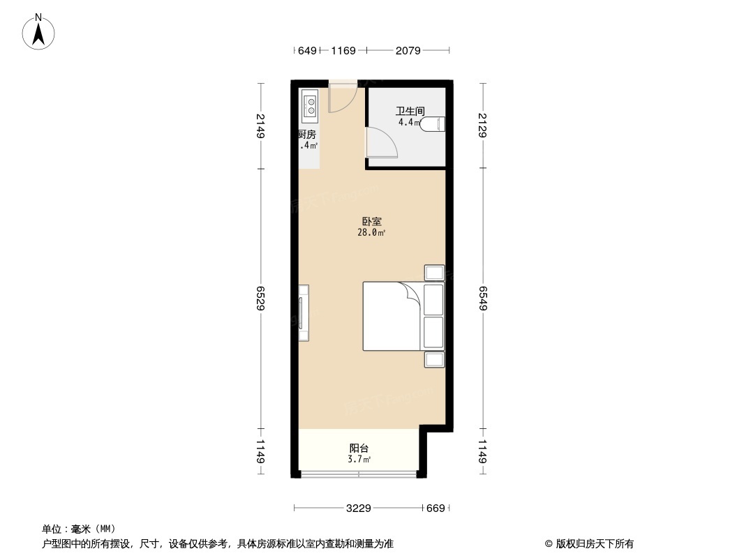 财智公馆户型图