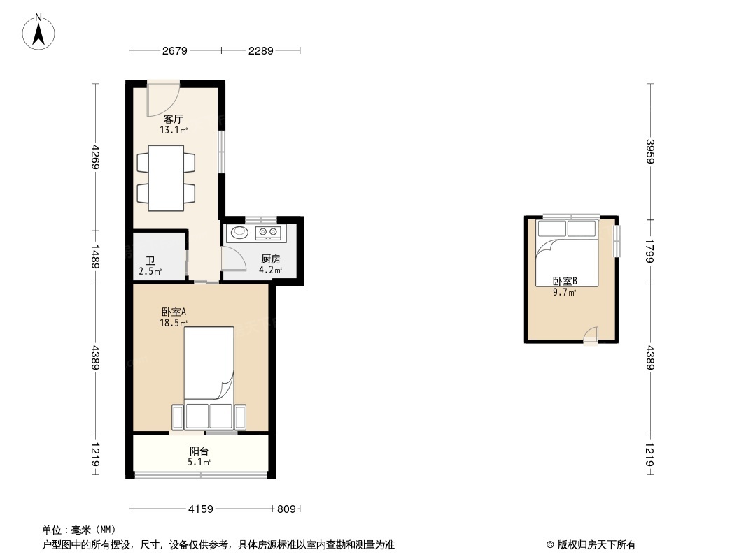 芍药居14号院户型图