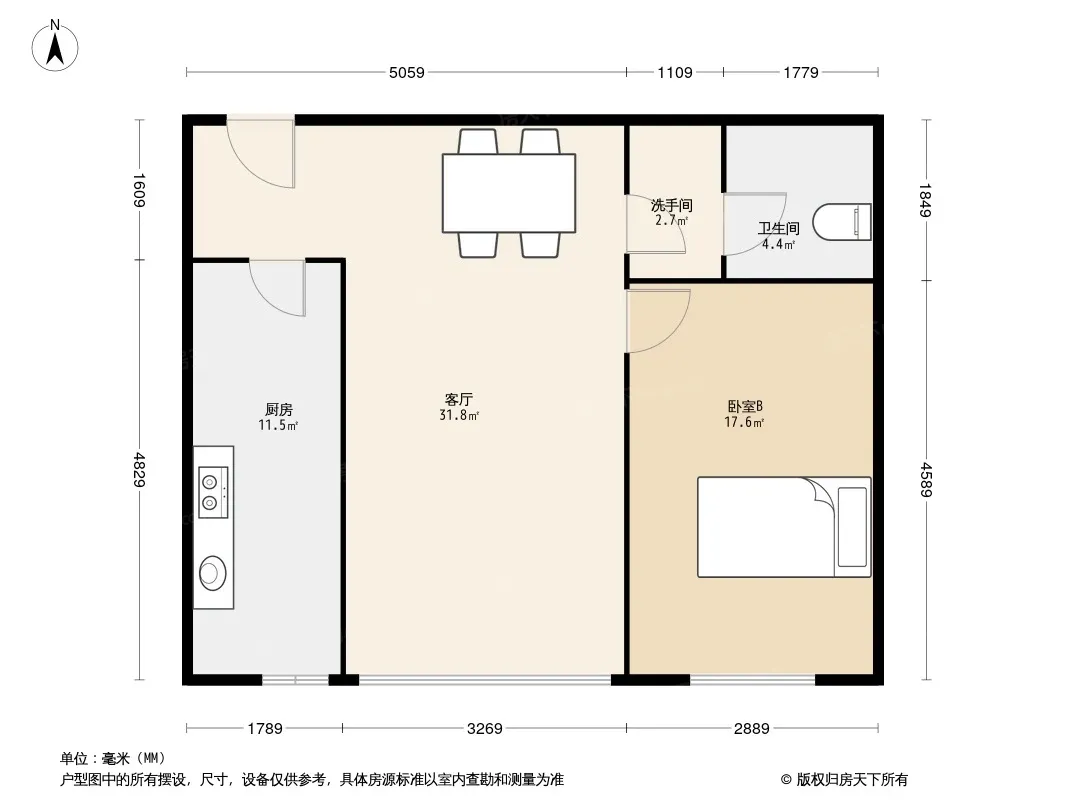 长河湾户型图