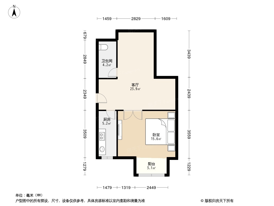 通典铭居户型图