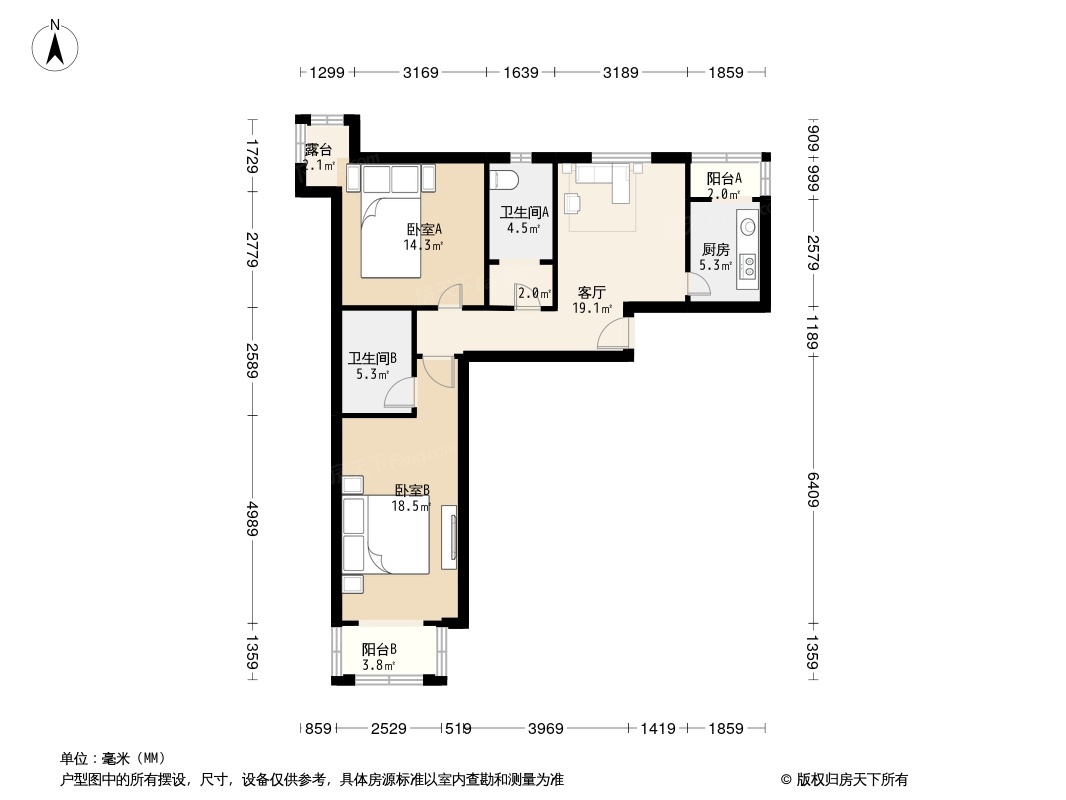 正辰小区户型图