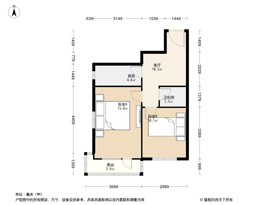 关东店北街户型图