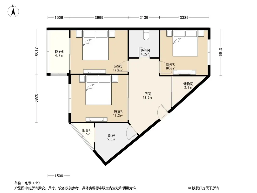 芳洲花园户型图