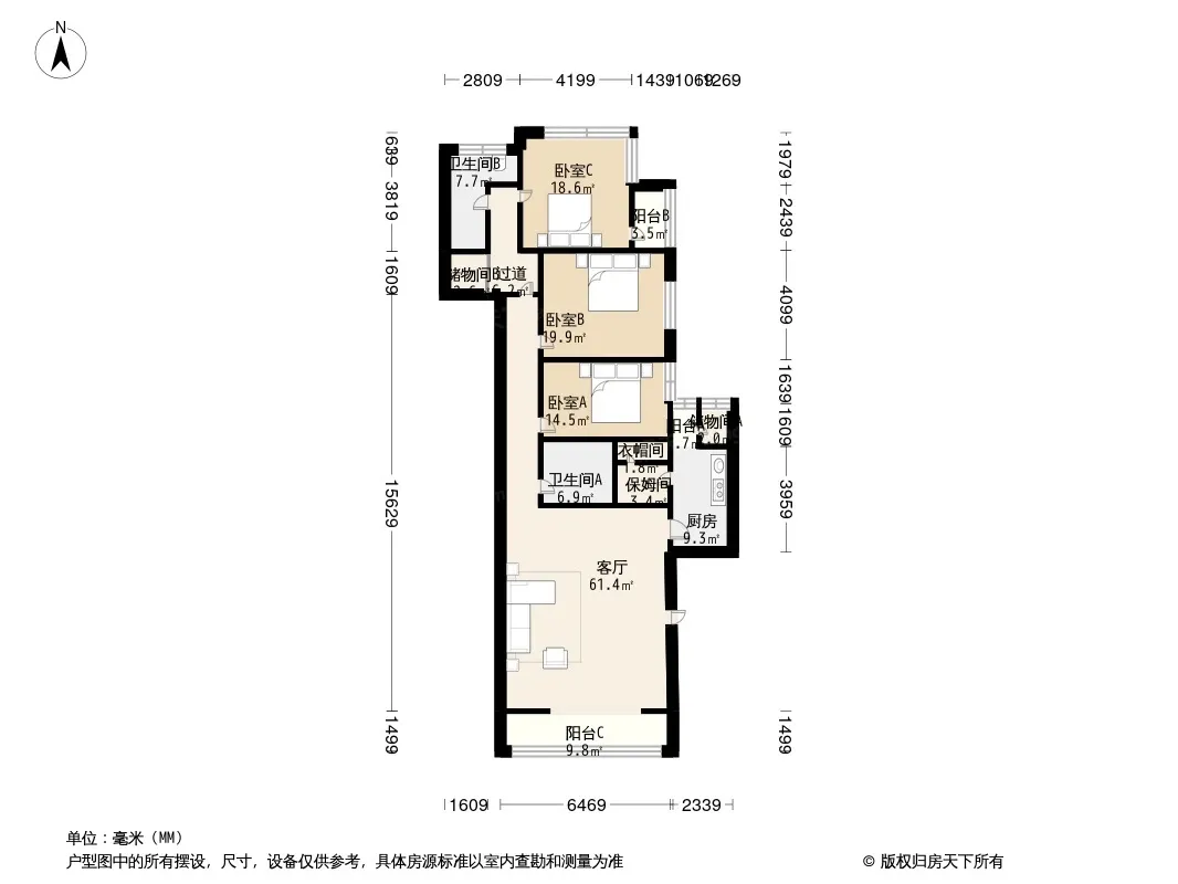 融泽府户型图