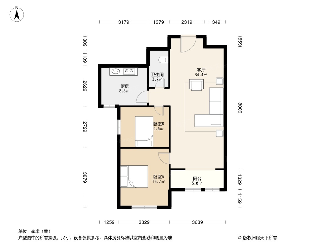 天同11号户型图