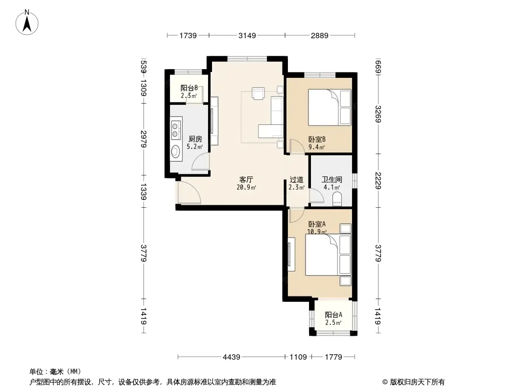 青荷里南山园户型图