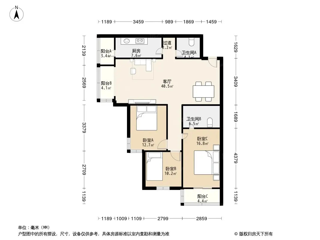 永善里户型图