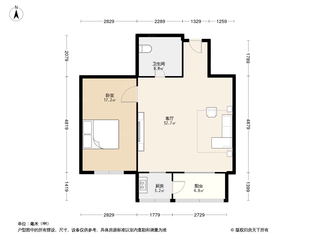 新街口西里二区户型图