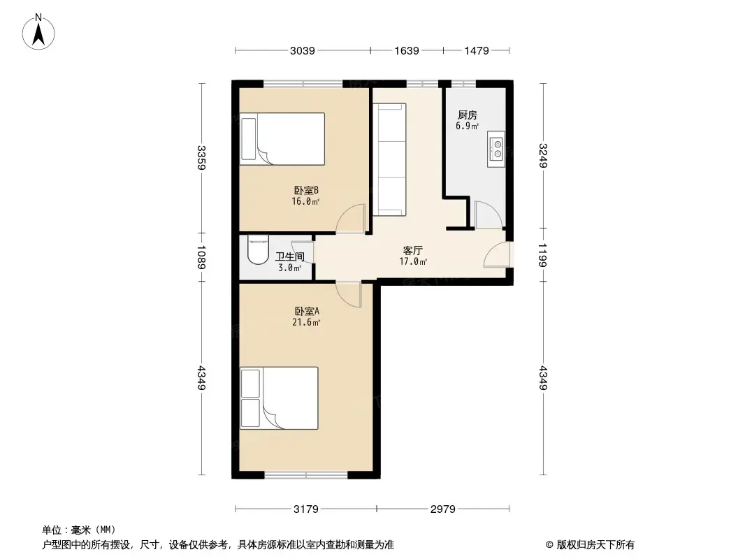 圆明园西路3号院户型图