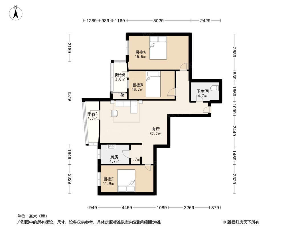 中国银行宿舍户型图