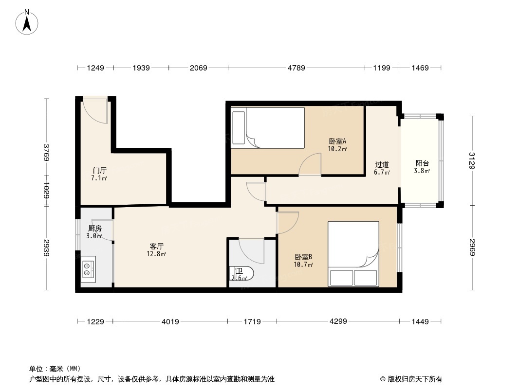 槐柏树街南里户型图