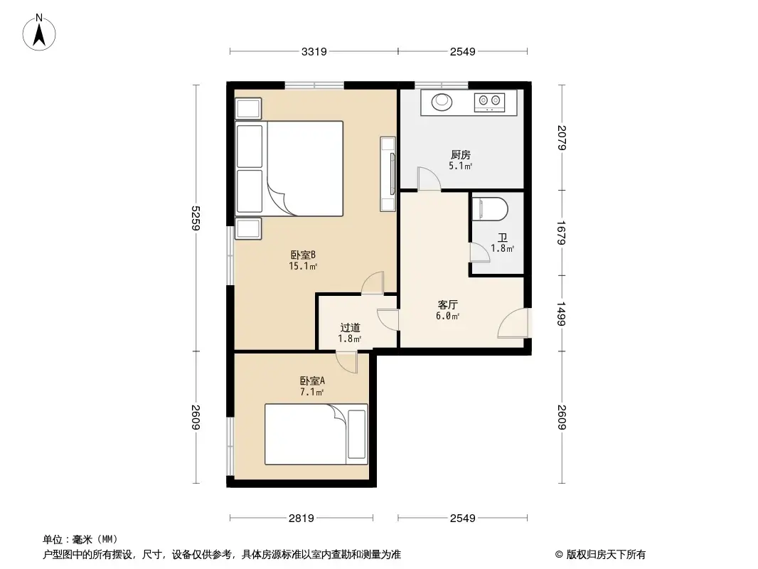 安德路55号院户型图