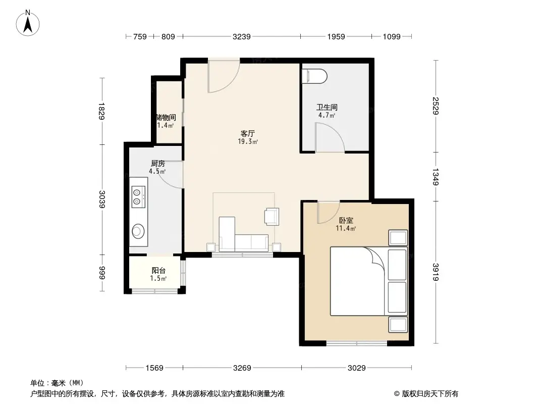 瑞益园户型图